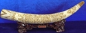Picture of 28" Antique Bone Tusk - 4 Warriors (F28-4w)
