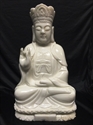 Picture of 18" White Jade Buddha (wj58)