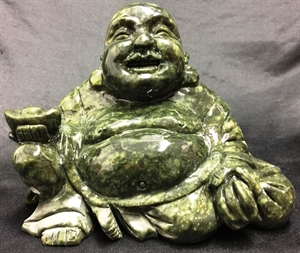 Picture of 7" Green Jade Sitting Buddha LG29