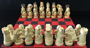 Picture of 14"x14" Resin Chess Set (CS02)