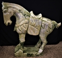 Picture of 28" High Quality Jade Saddled Tang Horse LH3F